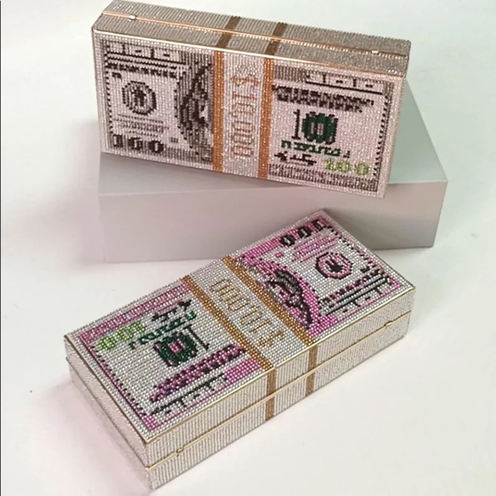 Stack of Cash Money Clutch